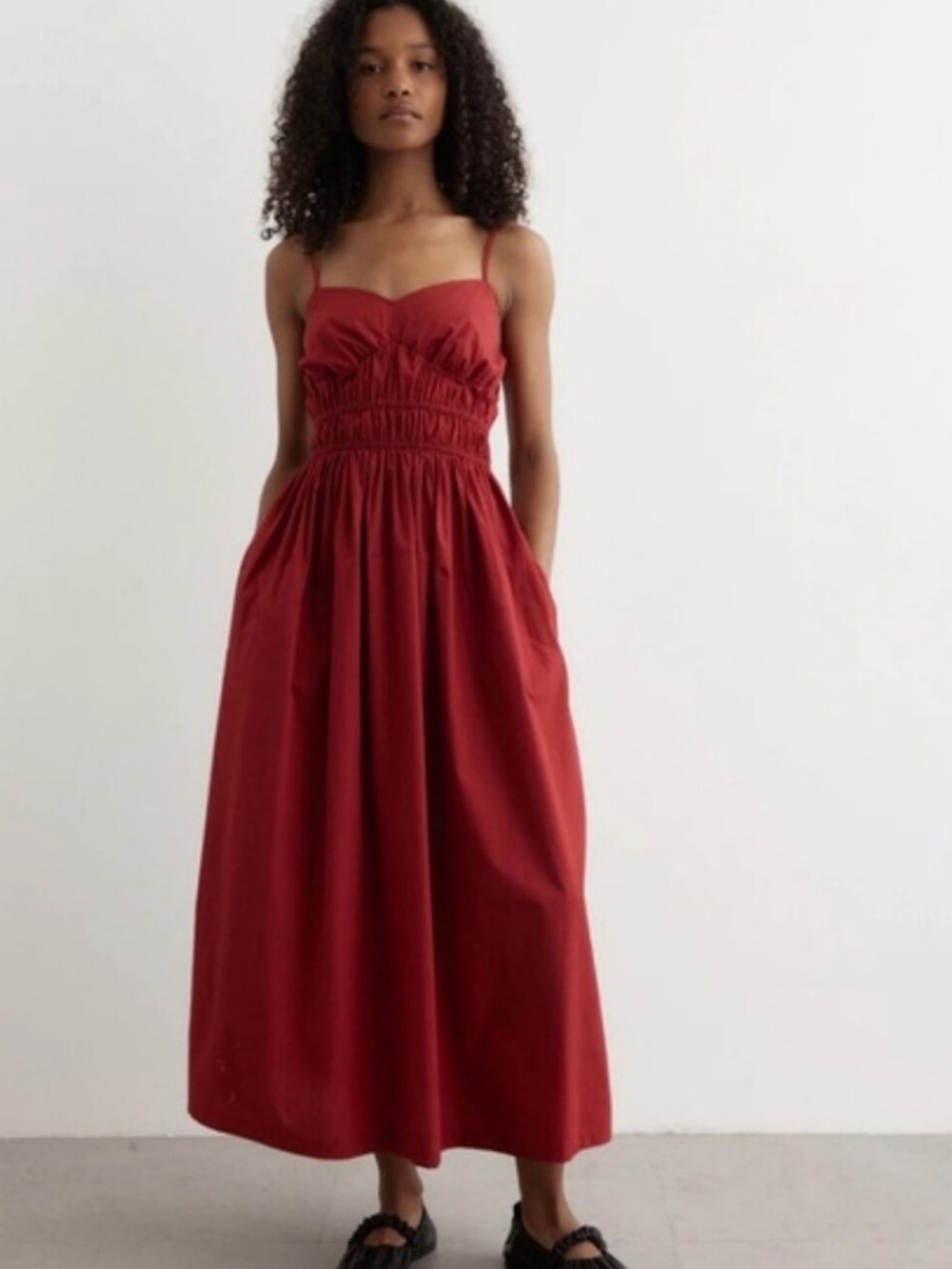 Ciao Lucia Ilyana Cotton Poplin Dress